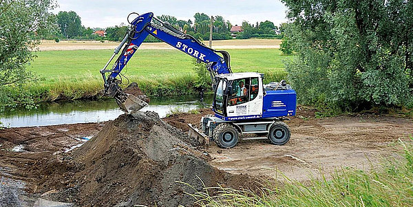 New spawning grounds for animals on the banks of the Ohre
